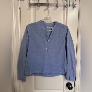 Abercrombie & Fitch Light Blue Casual Button Down Shirt